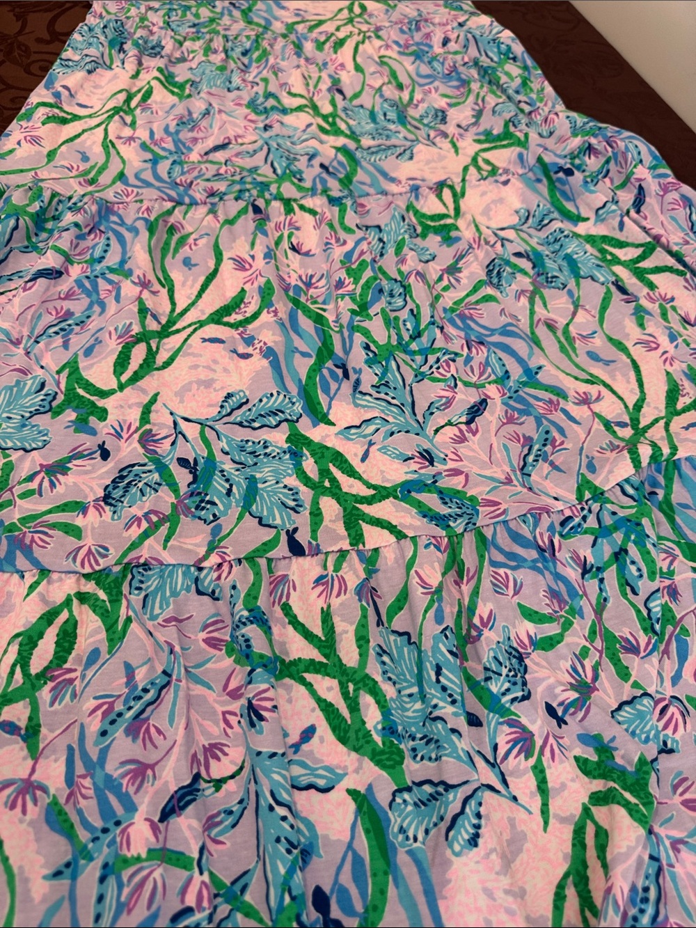 Lilly Pulitzer ‘Sydnee” Tiered Maxi Dress. Size Med - Picture 14 of 15
